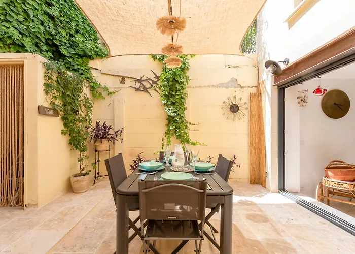 Le Patio Des Salins - Sublime Maison De Charme Intramuros A Aigues-Mortes